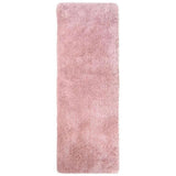Soft Washable Pink Shaggy Rug SA-07 by The Rugs