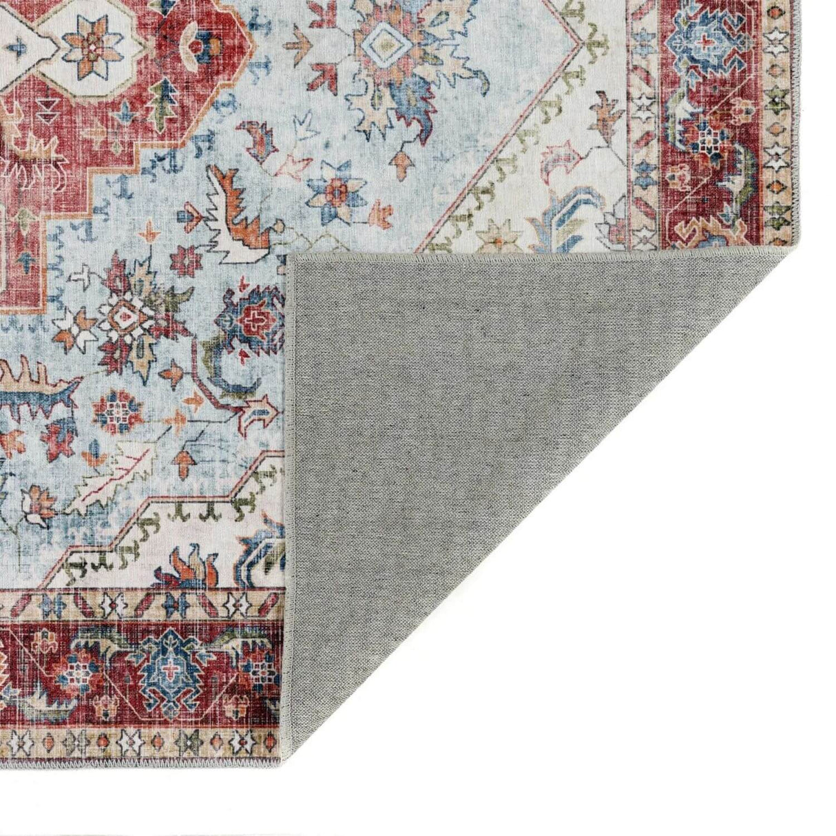 The Rugs Washable Eterna Red Rug