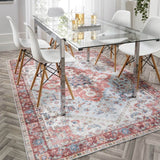 The Rugs Washable Eterna Red Rug