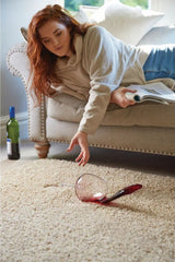 Washable Stone Shaggy Rug - 100% polypropylene