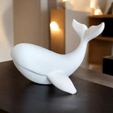 Filamora Studios Low Poly Whale Sculpture
