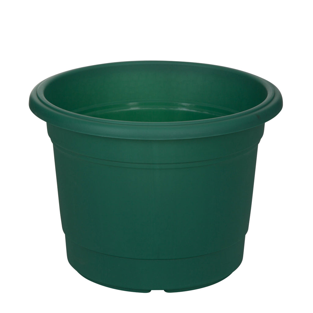 Whitefurze Milano Green Round Planter, 30cm