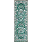 Eco‑Washable Green Rug Medallion Design | The Rugs