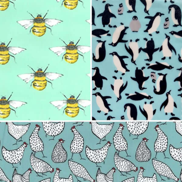 Honey Bee Good Beeswax Wraps Wings - Set of 3