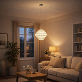 Pagazzi Heini Chrome Crystal Ceiling Pendant