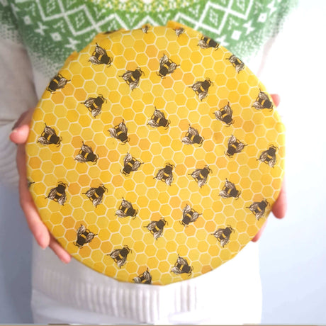 Honey Bee Good Bees & Cherries Beeswax Wraps - Set of 3