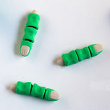 Filamora Studios Zombie Finger Articulated Fidget Keychain