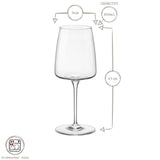 Rinkit Nexo Glass Stemware Set - 12 Piece