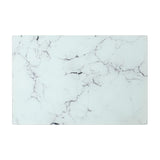 Rinkit Rectangle Glass Chopping Board Marble - 30cm x 20cm