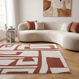 The Rugs Loft Abstract Terra Rug
