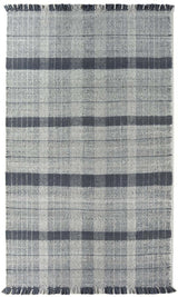Highland Navy Checkered Rug