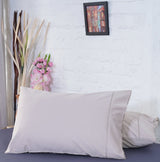 SHEET STORY Ackly Bamboo Beige Pillowcases Pair