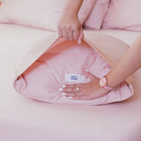 SHEET STORY Ackly Bamboo - Blush Pink Pillowcases Pair