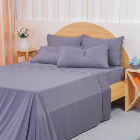 SHEET STORY Ackly Bamboo Charcoal Flat Sheet – 400TC