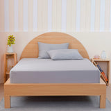 Ackly Bamboo by SHEET STORY - Dove Grey Fitted Sheet