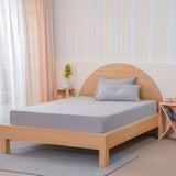 Ackly Bamboo by SHEET STORY - Dove Grey Fitted Sheet
