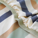 SHEET STORY Ackly Bamboo - Harmony Stripe Fitted Sheet