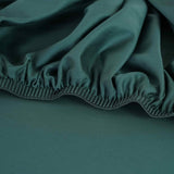 SHEET STORY Ackly Bamboo - Royal Green Fitted Sheet