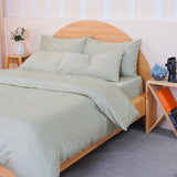 SHEET STORY Ackly Bamboo - Sage Green Duvet Cover