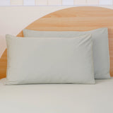 SHEET STORY Ackly Bamboo - Sage Green Pillowcases Pair