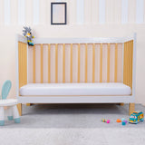 SHEET STORY Ackly Bamboo White Cot Bed Size Fitted Sheet – 400TC
