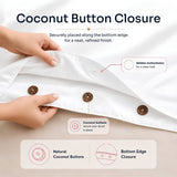 SHEET STORY Ackly Bamboo - White Duvet Cover