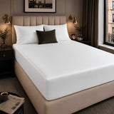 SHEET STORY Ackly Bamboo - White Fitted Sheet