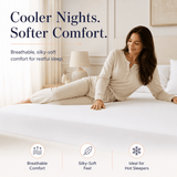 SHEET STORY Ackly Bamboo - White Fitted Sheet