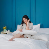 SHEET STORY Ackly Bamboo - White Pillowcases Pair