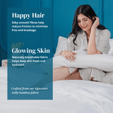 SHEET STORY Ackly Bamboo - White Pillowcases Pair