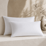 SHEET STORY Ackly Bamboo - White Pillowcases Pair