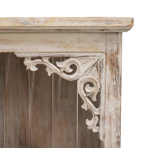 HatiNest Albasia Bathroom Cabinet Whitewash
