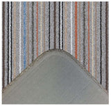 The Rugs - Stockholm Grey/Clay Washable Mat