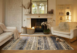 Batik Multicolour Abstract Rug by The Rugs