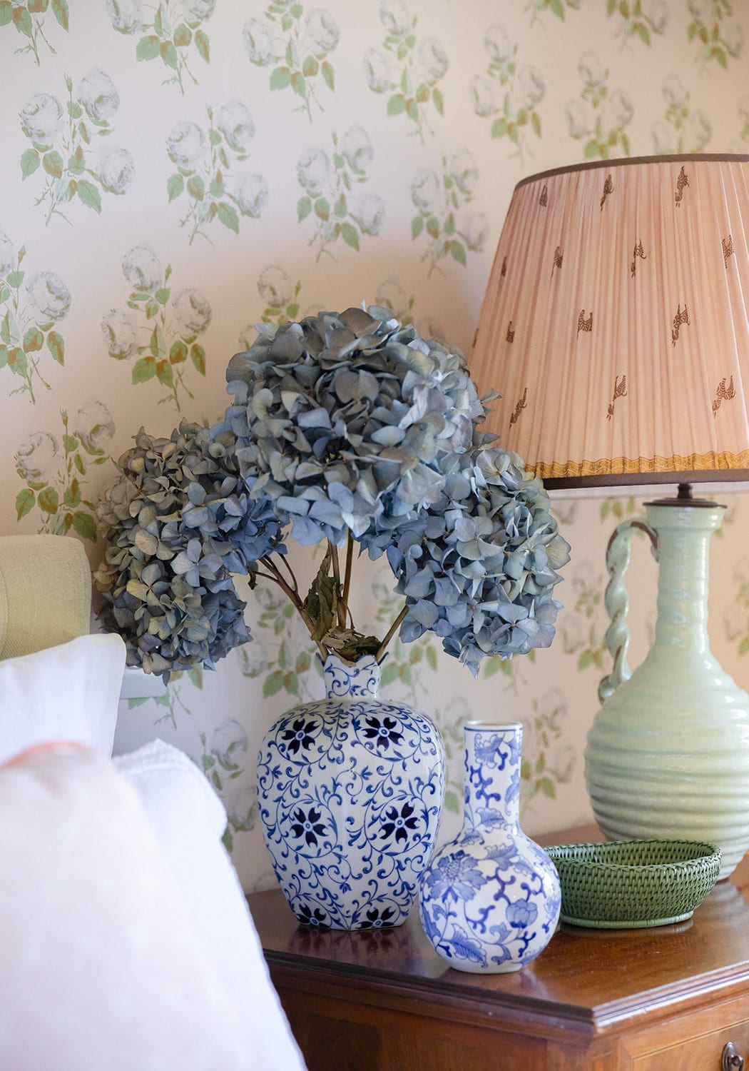 Casa by Josephine Jenno Alice Blue & White Delft Bottle Vase