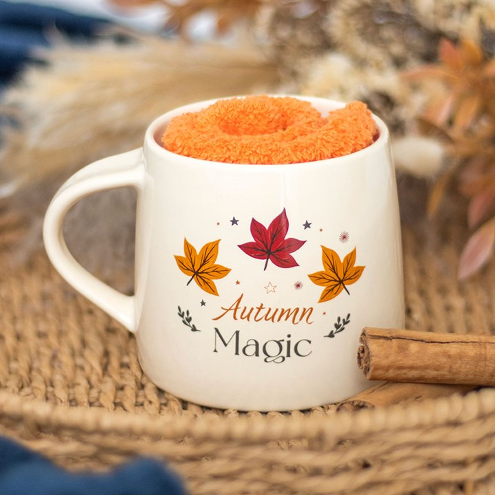 Autumn Magic Mug & Sock Gift Set - 380ml