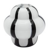 Casa by Josephine Jenno Amelia Zebra Black & White Striped Vase