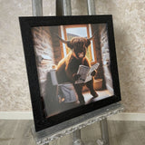 Pagazzi Highland Cow on the Lavatory Artwork
