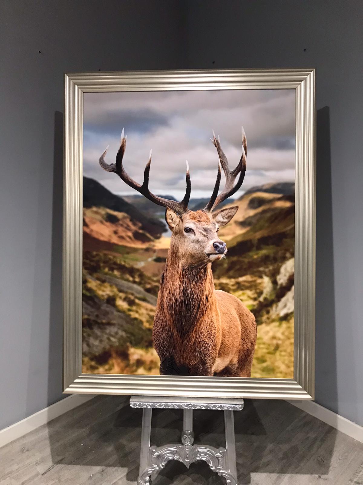 Pagazzi Stag Canvas Wall Art
