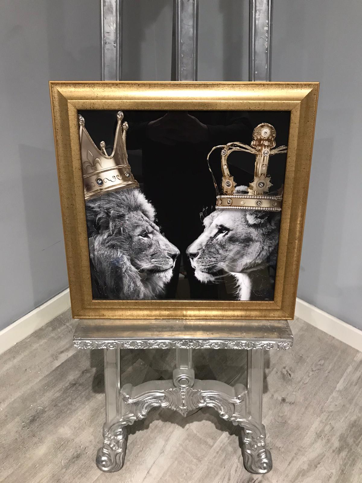 Pagazzi King and Queen Framed Wall Art