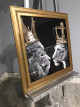 Pagazzi King and Queen Framed Wall Art