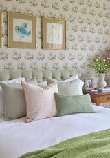 Casa by Josephine Jenno Antonia Blush Trellis Cushion Cover