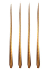 Casa by Josephine Jenno Aurora Tall Slender Taper Candles - Gold