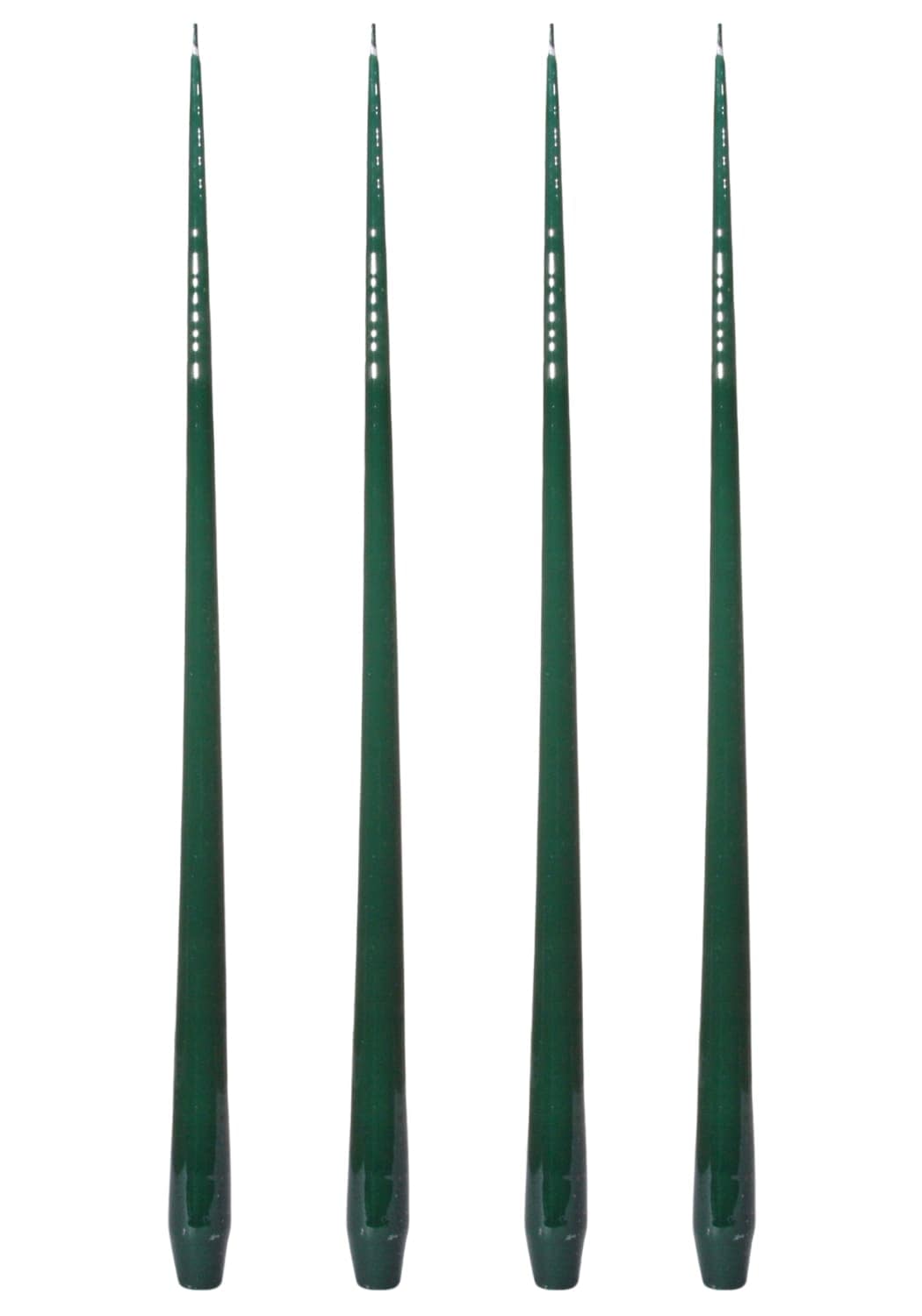 Casa by Josephine Jenno Aurora Tall Slender Taper Candles - Green