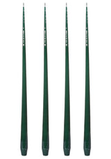 Casa by Josephine Jenno Aurora Tall Slender Taper Candles - Green