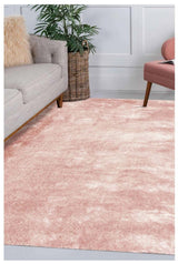 The Rugs Shimmer Pink Supersoft Shaggy Rug ODS33