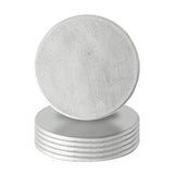 Rinkit Metallic Melamine Coasters - Pack of Six