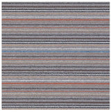 The Rugs - Stockholm Grey/Clay Washable Mat