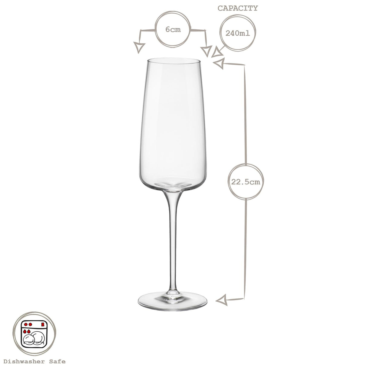Rinkit Nexo Glass Stemware Set - 12 Piece