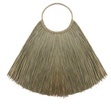 HatiNest Large Seagrass Fan Wall Décor - Natural